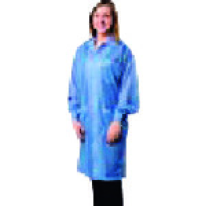 DESCO 73615 LABCOAT KNITTED CUFFS BLUE 2XL