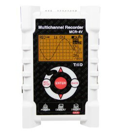 T&D MCR-4V 電圧4チャンネルデータロガー 電圧記録計 電圧ロガー