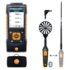 �e�X�g�[ testo 440 dP �}���`������� �����v���[�u�R���{�Z�b�g1 0563 4409 Bluetooth�Ή�