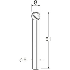 リューター K6013 超硬カッター