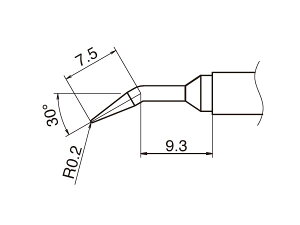 ���� T12-JL02 �R�e�� 0.2JL�^ HAKKO �n�b�R�[