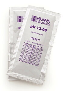 ハンナ HI 50013-02 pH標準液 pH 13.00 証明書付 20mL×25袋 HANNA ハンナ インスツルメンツ テクニカルタイプ