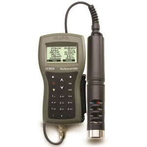 �n���i HI 9829-02 101 �|�[�^�u�������ڐ�������� pH /ORP/EC/DO�Z���T�[�t�� + ���O�@�\ 10m�P�[�u���t HANNA �n���i �C���X�c�������c