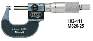 ~cg M820-25 193-111 JEgO}CN[^[ AiO JE^[ 25mm o[jt ڗ0.001mm