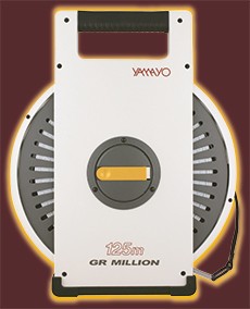 ヤマヨ測定機 OTR100GR 100m ガラス繊維巻尺 電気・鉄道工事・一般測量用 ジーアールミリオン