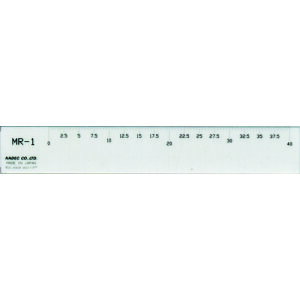 KENIS 3-321-0690 顕微鏡用マイクロルーラー MR-1 5枚入