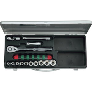KTC TB410X 12.7sq.�\�P�b�g�����`�Z�b�g 14�_ �����p12.7mm 14�_�Z�b�g 6�p 12�p