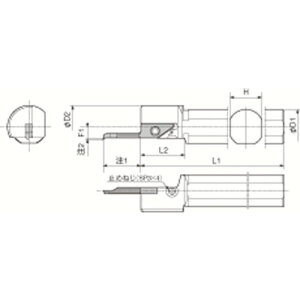 京セラ S19N-SVNR12N 小内径ボーリング システムバー S-SVN-N