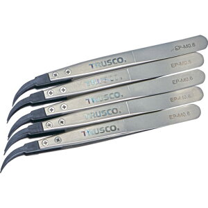 TRUSCO 363-8335 EP-M0.6-M5 �܂Ƃߔ��� ESD�`�b�v�s���Z�b�g �ȃK���^ ��[��0.6mm 5�{���� 3638335