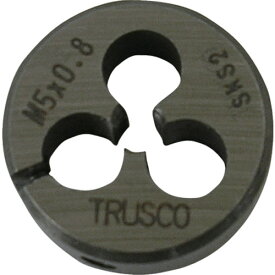 TRUSCO 365-6292 T25D-5X0.8 丸ダイス 25径 M5×0.8 (SKS) 3656292