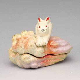 吉村楽入　2023年初春作品　波うさぎ　香合