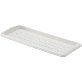 クイーンプレート 450型 ホワイト アップルウェアー 鉢皿