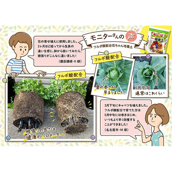 楽天市場 花ちゃん培養土 12l 花ごころ フルボ酸配合 培養土 イーハナス楽天市場店