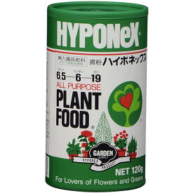 微粉ハイポネックス 120g ハイポネックス PLANT FOOD 肥料