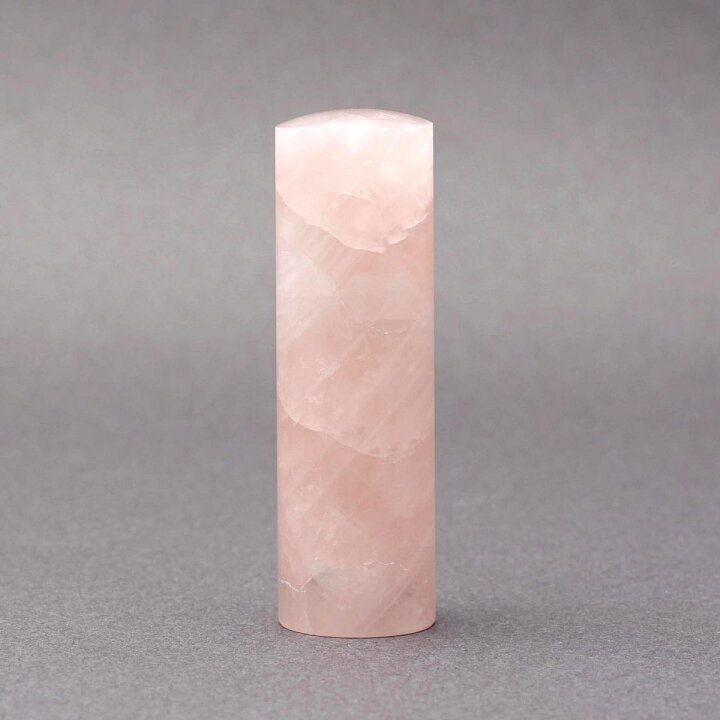 楽天市場】印鑑/実印/紅水晶・ローズクォーツ・Rose Quartz/印鑑サイズ 