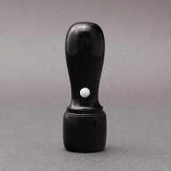 印鑑/法人印鑑/法人印/法人 実印/丸天丸タイプ/黒水牛(高級芯持)/印鑑サイズ・18mm/印鑑10年保証付/印鑑…