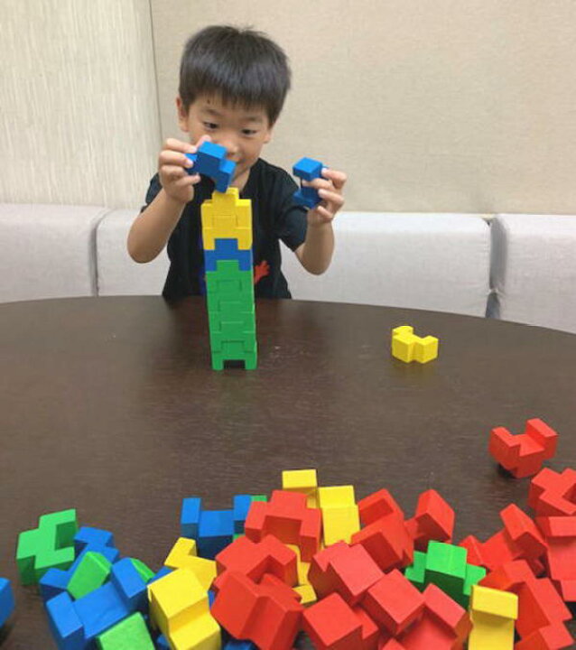 楽天市場】トーテム48 LE3048 レシオ社 知育玩具 木のおもちゃ 積木  