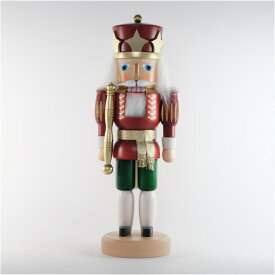 くるみ割り人形 王様 赤 約38cm