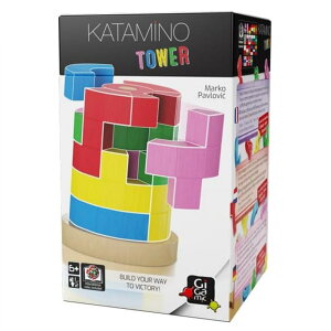�M�K�~�b�N (Gigamic) �J�^�~�m�E�^���[ (Katamino Tower) ���J�[�h�� �M�K�~�b�N ���K�A���i �p�Y���Q�[�� �m��ߋ� �ؐ��������� �]�g�� ���ǂ� �������� �ؐ� �p�Y�� 3�� �m�� ���� �V�� �w�� 