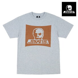 SKULL SKATES スカルスケーツ Tシャツ COWBOY Gray 半袖 Tシャツ グレー