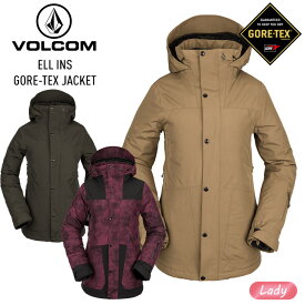 正規品 21-22 VOLCOM ボルコム ELL INS GORE-TEX JACKET ゴアテックスジャケット スノボー スノーボード ウェア レディース スキーウェア 2022【JSBCスノータウン】