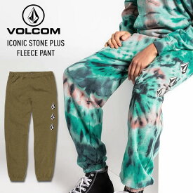 【アウトレット】正規品 VOLCOM ボルコム ICONIC STONE PLUS FLEECE PANT フリースパンツ ジョガーパンツ 【JSBCスノータウン】