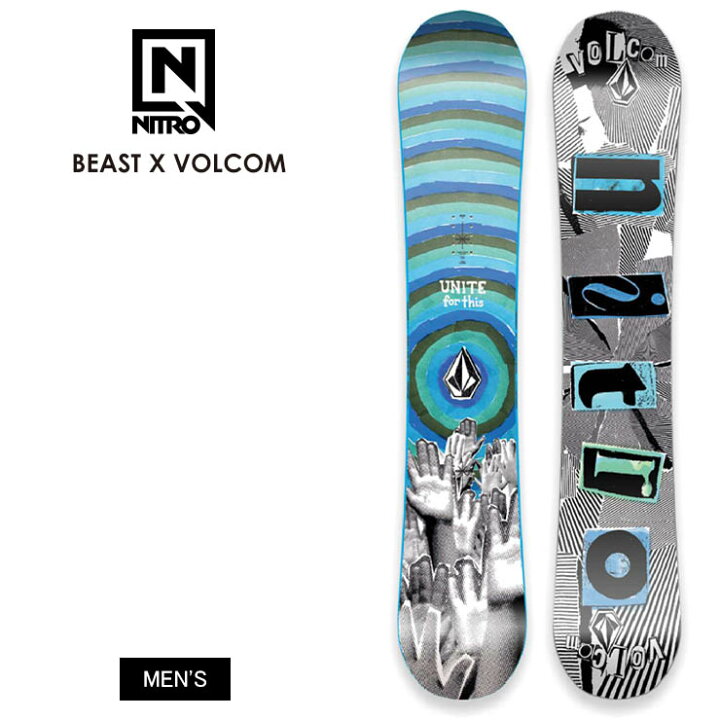 楽天市場】22-23 2023 NITRO ナイトロ BEAST X VOLCOM ビースト  