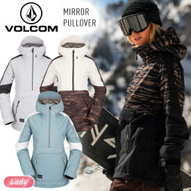 正規品 22-23 VOLCOM ボルコム MIRROR PULLOVER プルオーバー ジャケット スノボー スノーボード ウェア レディース スキーウェア 2023 【JSBCスノータウン】