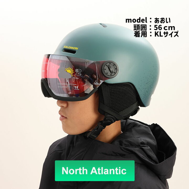楽天市場】SALOMON サロモン ORKA VISOR バイザー付き ヘルメット 