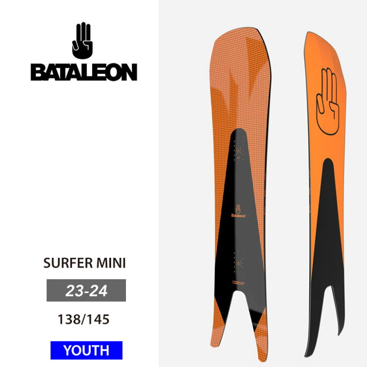 楽天市場】23-24 BATALEON バタレオン Surfer Mini 板 子供 ジュニア  