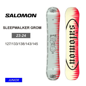 23-24 2024 SALOMON サロモン キッズ 板 SLEEPWALKER GROM 子供 ジュニア スノーボード 【JSBCスノータウン】