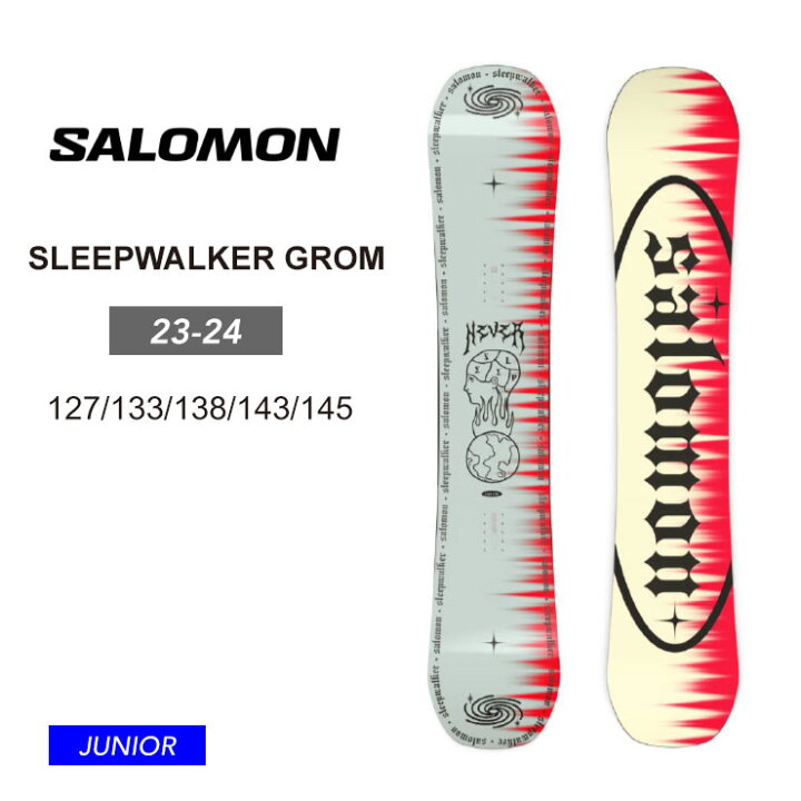 楽天市場】【キッズ スノーボード2点セット】SALOMON SLEEPWALKER 