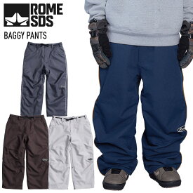 正規品 23-24 ROME SDS ローム BAGGY PANTS バギーパンツ メンズ スノーボードパンツ スキーパンツ【JSBCスノータウン】