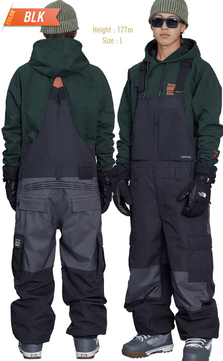 楽天市場】正規品 23-24 ROME SDS ローム BAGGY CARGO BIB PANTS  