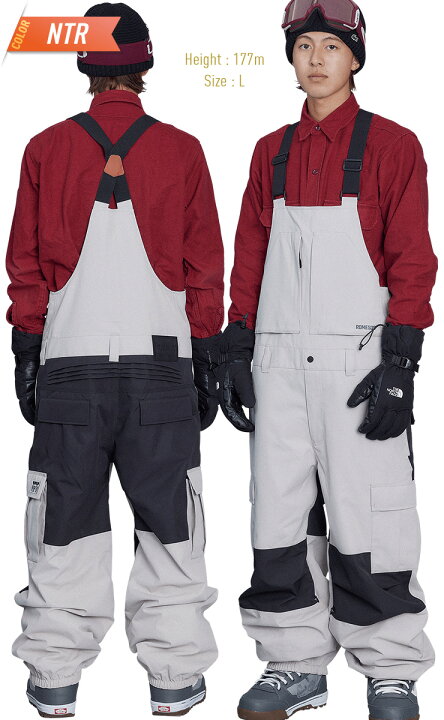 楽天市場】正規品 23-24 ROME SDS ローム BAGGY CARGO BIB PANTS  