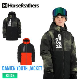 23-24 Horsefeather ホースフェザー DAMIEN YOUTH JACKET スノーボード 雪遊び キッズ スキー ジュニア 子供