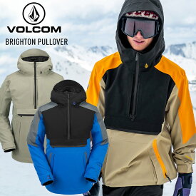 23-24 VOLCOM ボルコム BRIGHTON PULLOVER プルオーバー ジャケット スノボー スノーボード スキー ウェア 2024 【JSBCスノータウン】