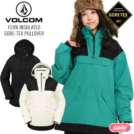 23-24 VOLCOM ボルコム FERN INSULATED GORE PULLOVER ゴアテックスジャケット スノボー スノーボード スキー ウェア レディース 2024 【JSBCスノータウン】