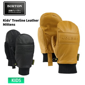 y11/27 1:59܂ŃGg[P+9{z2024 BURTON o[g Treeline Leather Mittens LbY O[u WjA q Xm[{[h