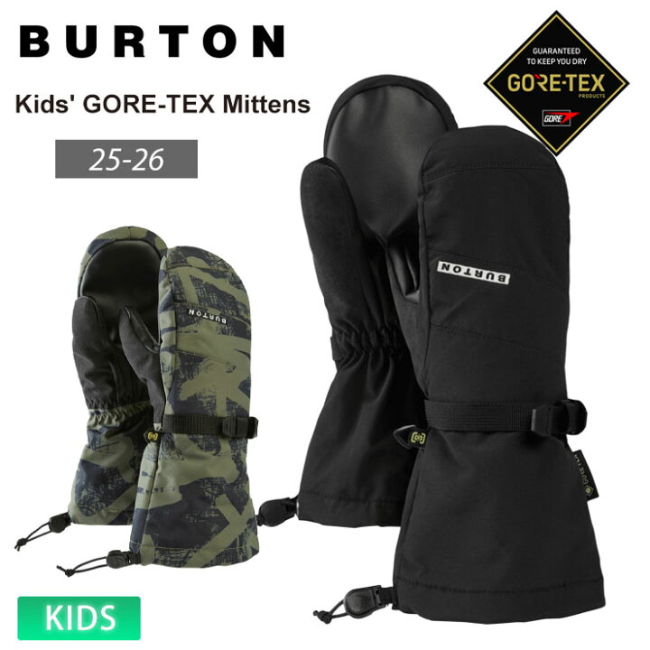 楽天市場】25-26 バートン BURTON ゴアテックス グローブ Kids