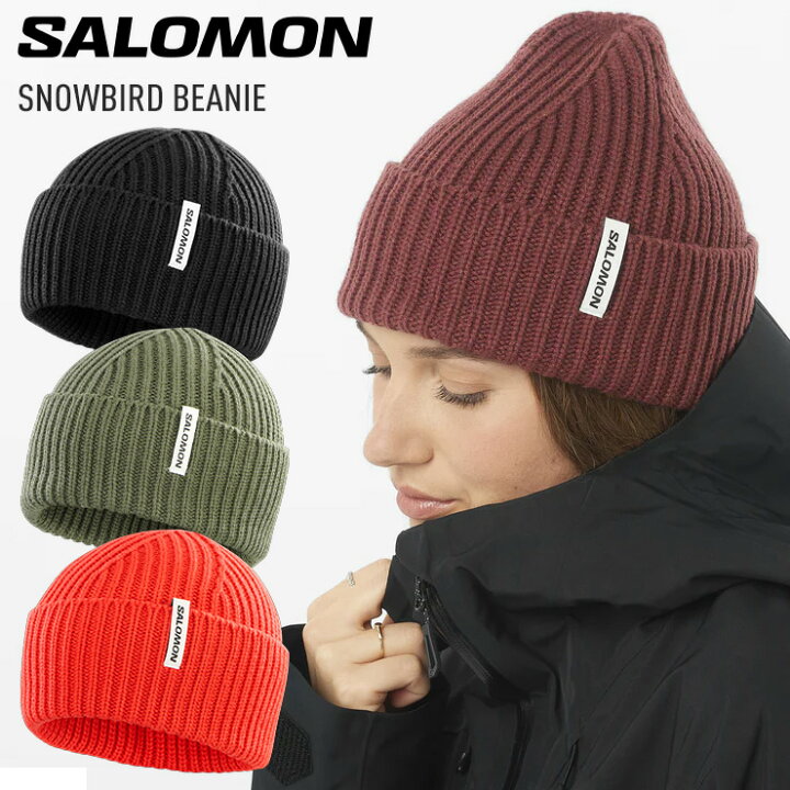 楽天市場】正規品 24-25 SALOMON サロモン SNOWBIRD BEANIE スノー 