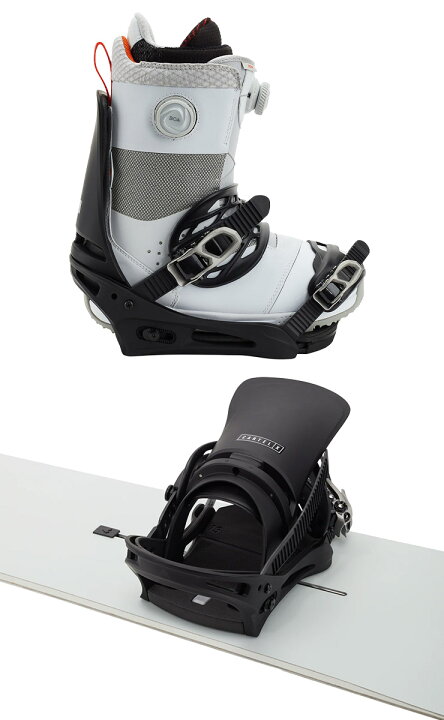 Burton Paramount 155cm& cartel miduim サイズ ビンデイングセット
