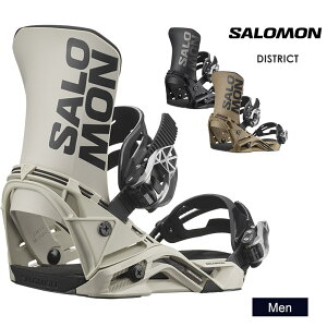 24-25 2025 SALOMON �T������ DISTRICT �f�B�X�g���N�g �X�m�[�{�[�h �r���f�B���O �o�C���f�B���O �����Y