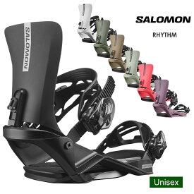 24-25 2025 SALOMON サロモン RHYTHM リズム スノーボード ビンディング バインディング メンズ レディース