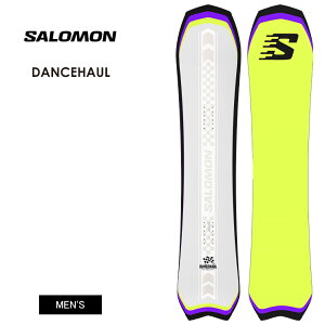 【無料ワックスサービス有】24-25 2025 SALOMON サロモン DANCEHAUL ダンスホウル ダンスホール カービング フリーライド スノーボード 板 メンズ