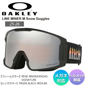 25-26 2026 OAKLEY �I�[�N���[ LINE MINER M ���C���}�C�i�[ RENE RINNEKANGAS SIGNATURE �X�m�[�{�[�h �X�m�[�S�[�O��