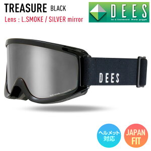 Xm[{[h S[O DEES fB[Y TREASURE gW[ DNG-2450-1 BLACK YFL.SMOKE / SILVER mirror XL[ Xm{[