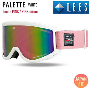 Xm[{[h S[O DEES fB[Y PALETTE pbg DBG-2462-5 WHITE YFPINK / PINK mirror XL[ Xm{[