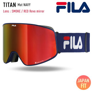 FILA tB Xm[{[h S[O FG1701J-1 [Mat NAVY] SMOKE / RED Revo mirror S[O  XL[ S[O