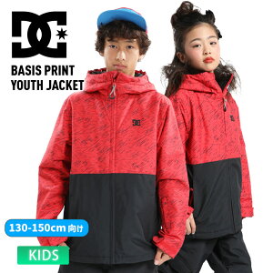 24-25 DC SHOE fB[V[ LbY BASIS PRINT YOUTH JACKET - ADBTJ03028 EFA Xm[{[h